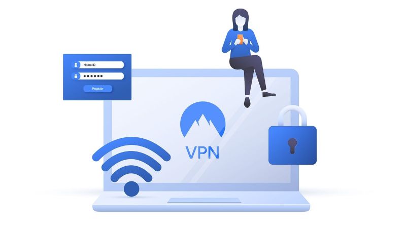 Ecran avec icones sécurité