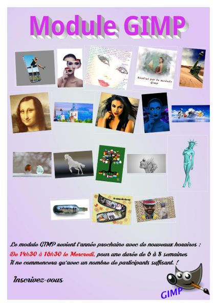 Affiche GIMP
